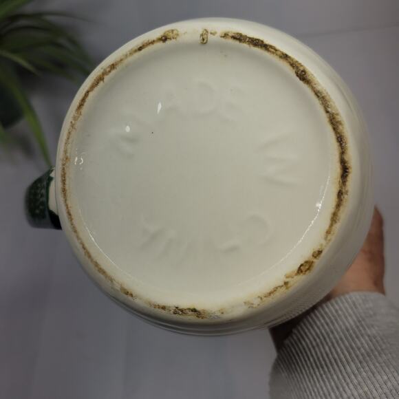 Vintage Alco Apple Garden Pitcher 32 oz, Utensil Holder - Picture 5 of 5